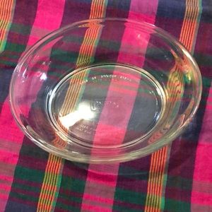 Pyrex round oval small glass baking dish